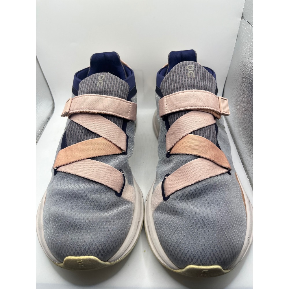 On Running Cloudswift Women Shoes Gray Pink Size 9.5 Athletic‎ Sneakers